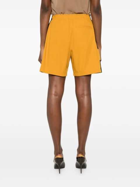 Saint Laurent Cassandre logo shorts - Yellow
