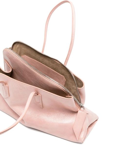 The Attico medium La Passeggiata top-handle tote bag - Pink
