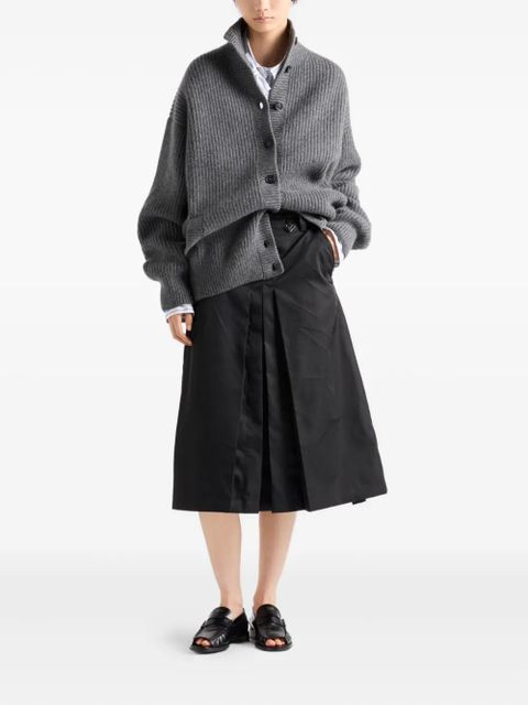 Prada Re-Nylon flared skirt - Black - zdjęcie produktu nr 2