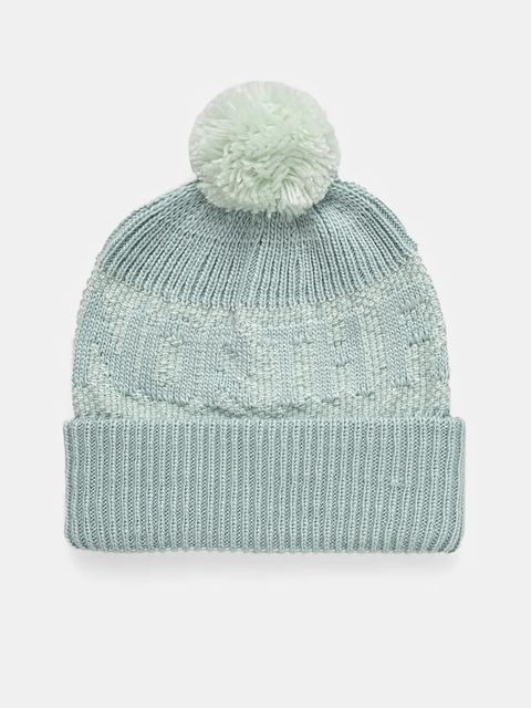 The North Face czapka Retro Cabin Beanie kolor zielony NF0A88QW9BO1 - zdjęcie produktu nr 1