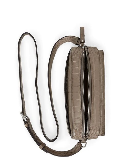 Lauren Ralph Lauren torebka skórzana kolor brązowy 431950824