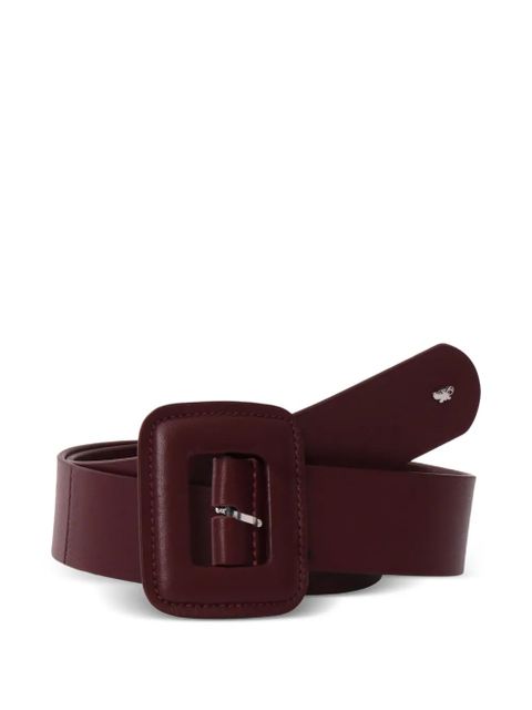 Weekend Max Mara Brio square-buckle belt - Red