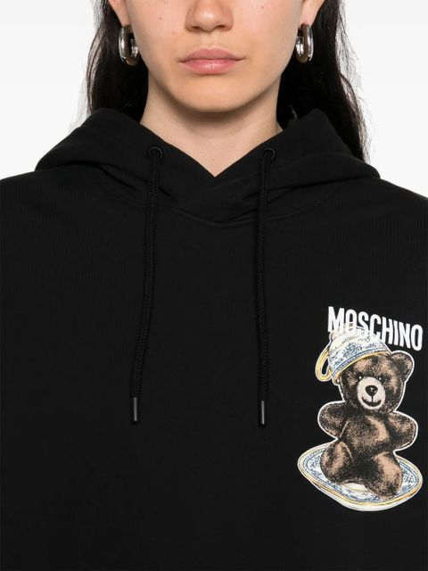 Moschino Bear hoodie - Black