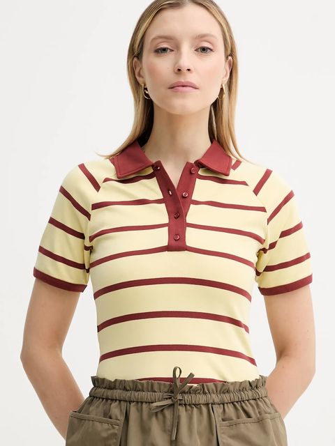 Samsoe Samsoe polo bawełniane SAAMY - zdjęcie produktu nr 1