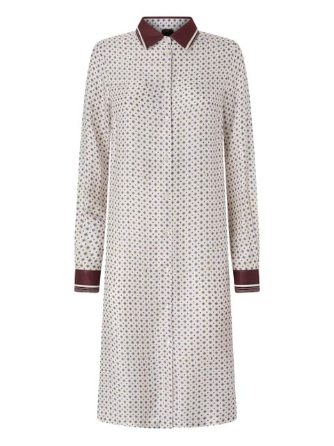 PINKO patterned shirt dress - Neutrals - zdjęcie produktu nr 1