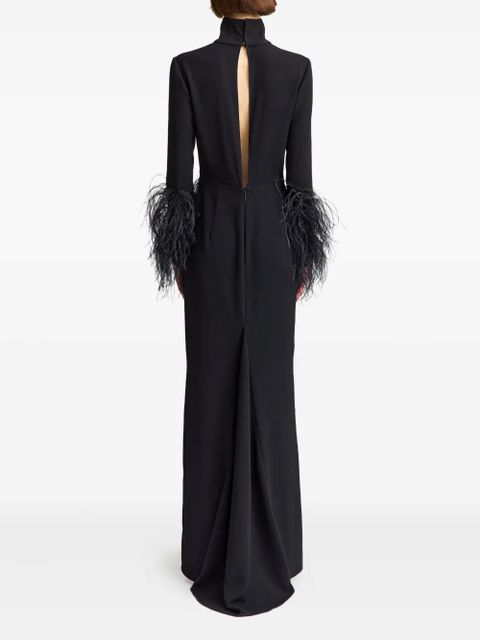 16Arlington Arios feather dress - Black