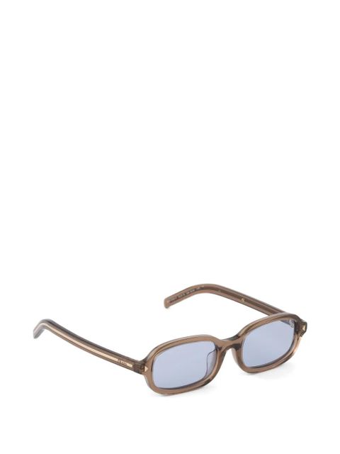 Prada Eyewear sunglasses with the iconic metal plaque - Brown - zdjęcie produktu nr 2