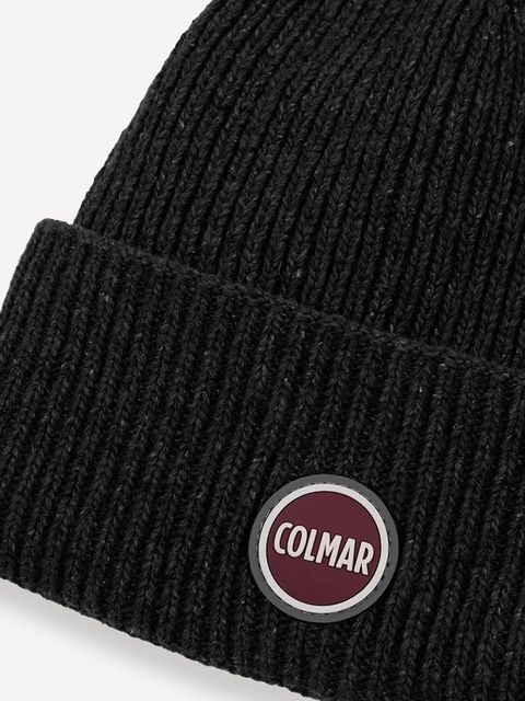 Colmar czapka z wełną kolor czarny 5028N.3VI