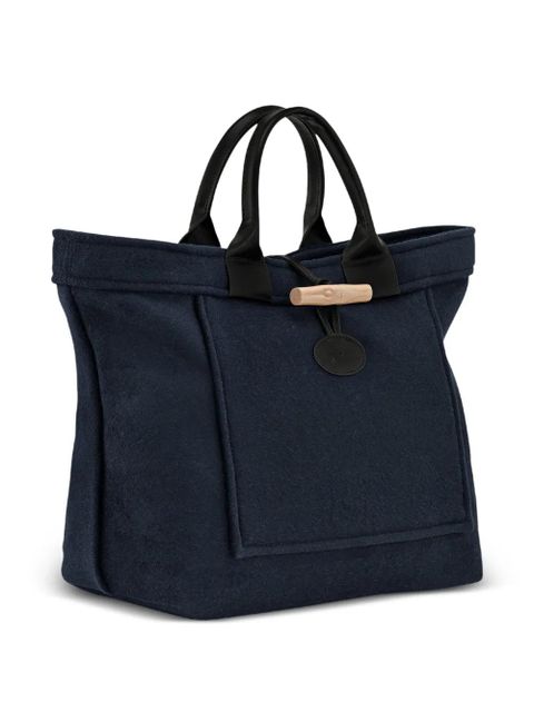 Longchamp Le Roseau L tote bag - Blue - zdjęcie produktu nr 2