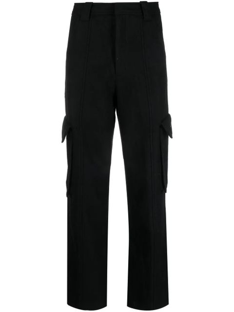 Axel Arigato straight-leg cargo trousers - Black - zdjęcie produktu nr 1