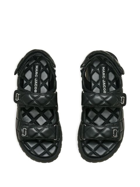 Marc Jacobs The Quilted Sunny sandals - Black