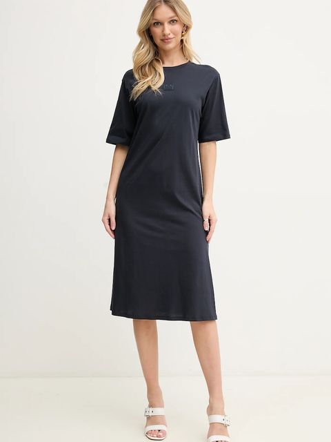 Armani Exchange sukienka bawełniana - zdjęcie produktu nr 1