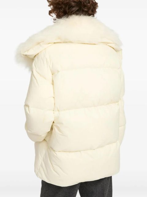 Yves Salomon padded oversized jacket - White - zdjęcie produktu nr 2