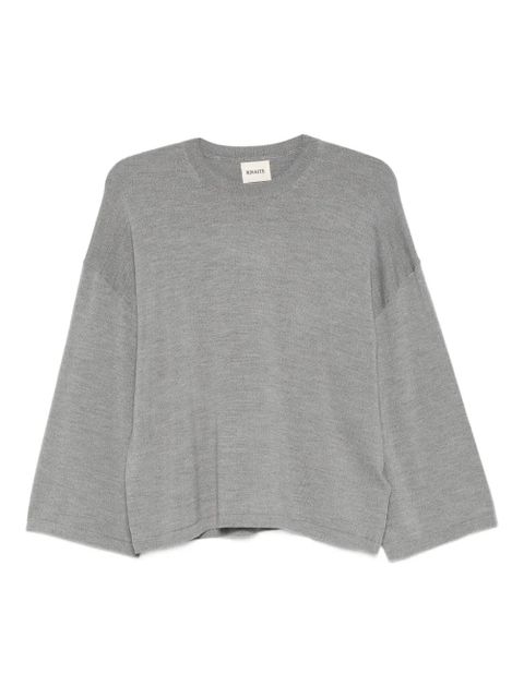 KHAITE Darcy wool sweater - Grey - zdjęcie produktu nr 1