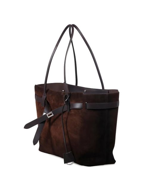 Balenciaga large Bel Air tote bag - Brown