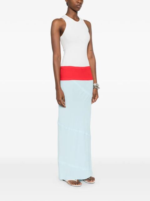 Gimaguas Amelia panelled maxi dress - Blue