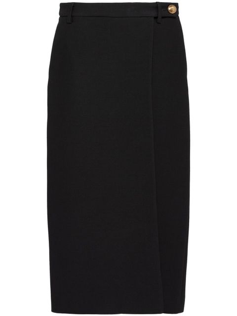 Prada tricotine midi skirt - Black - zdjęcie produktu nr 1