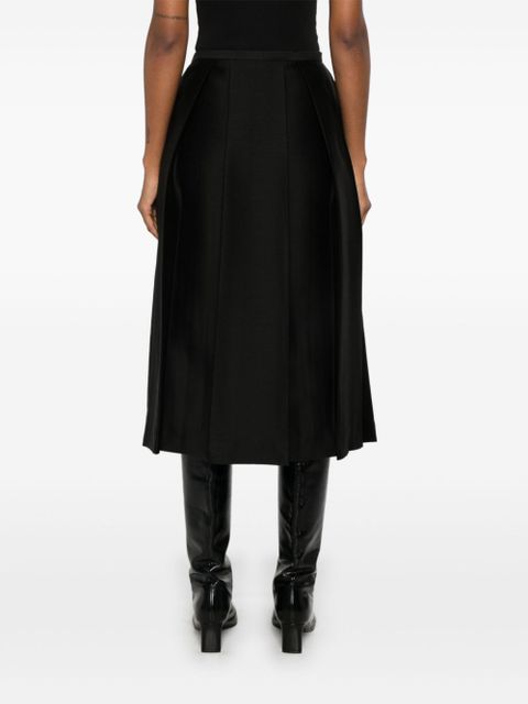 TOTEME twinflower midi skirt - Black - zdjęcie produktu nr 2