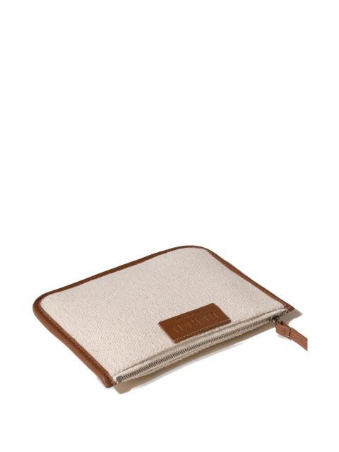 Hereu Calella leather-trim tote bag - Neutrals - zdjęcie produktu nr 2