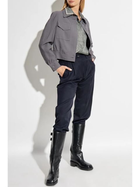 Golden Goose floral-print shirt - Grey - zdjęcie produktu nr 2