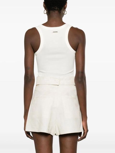 Jacquemus Le Body Gros Grain bodysuit - Neutrals - zdjęcie produktu nr 2