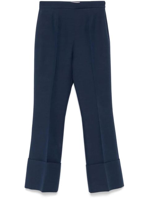 Valentino Garavani Crepe Couture trousers - Blue - zdjęcie produktu nr 1