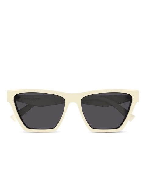 Saint Laurent Eyewear M103 sunglasses - Neutrals - zdjęcie produktu nr 1