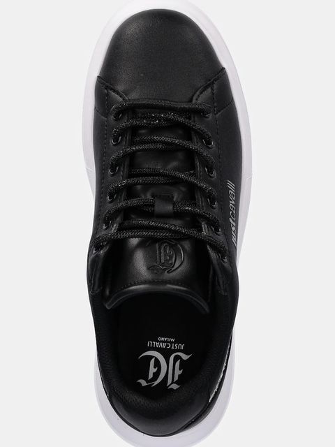 Just Cavalli sneakersy skórzane damskie kolor czarny 79RA3SB1ZPB59899 - zdjęcie produktu nr 2