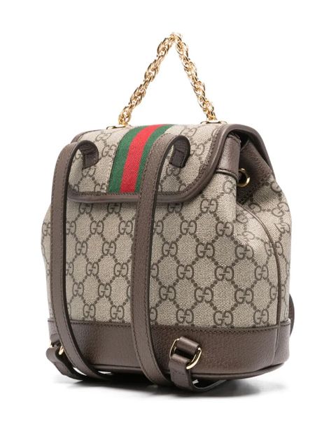 Gucci mini Ophidia backpack - Neutrals