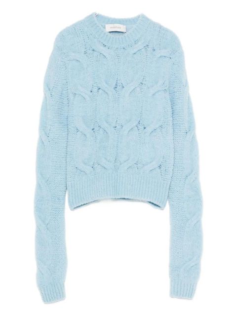 Sportmax cable-knit sweater - Blue