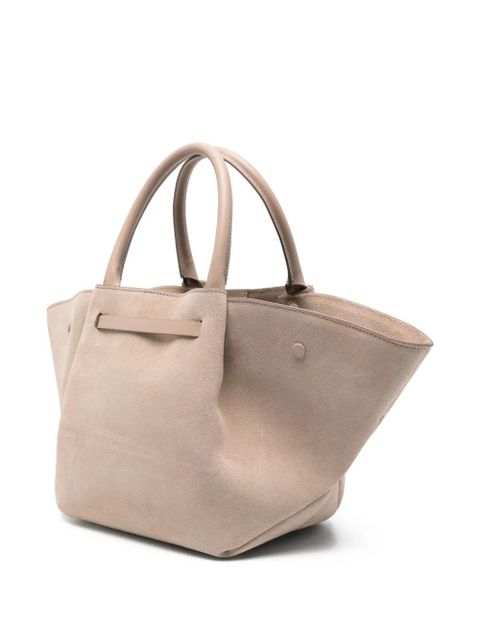DeMellier suede top tote bag - Neutrals