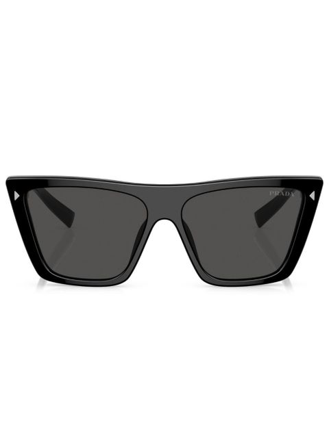 Prada Eyewear square-frame tinted sunglasses - Black - zdjęcie produktu nr 1
