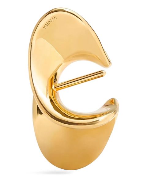 KHAITE Shadow hair cuff - Gold