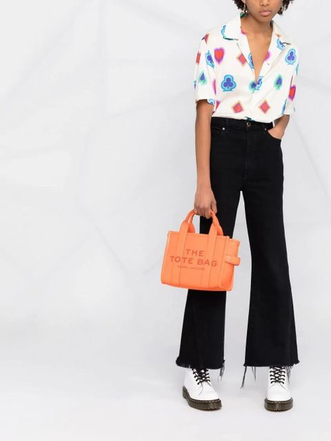 Marc Jacobs small The Leather Tote bag - Orange - zdjęcie produktu nr 2