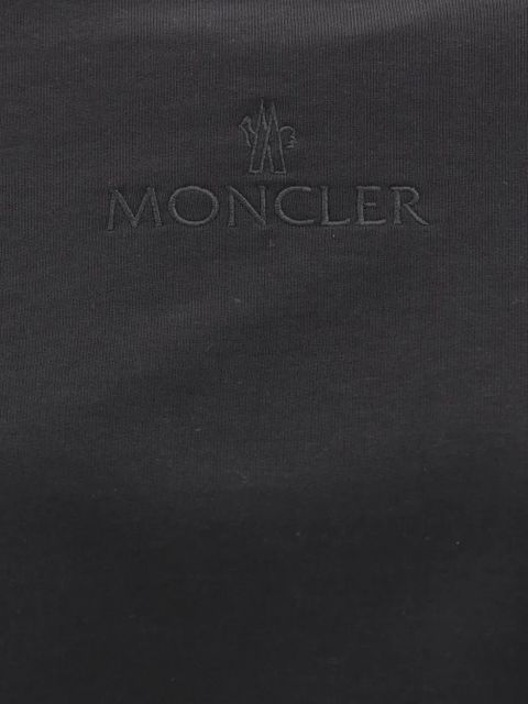 Moncler pleated cotton sweatshirt - Black - zdjęcie produktu nr 2