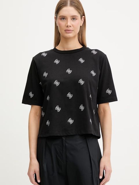 Guess T-shirt damski bawełniany SILVY - zdjęcie produktu nr 1