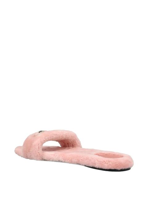 Gucci Horsebit flat sandals - Pink