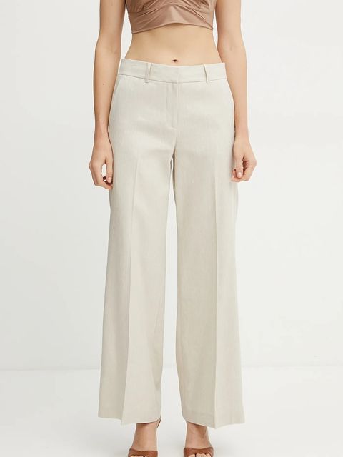 MICHAEL Michael Kors spodnie lniane - zdjęcie produktu nr 1