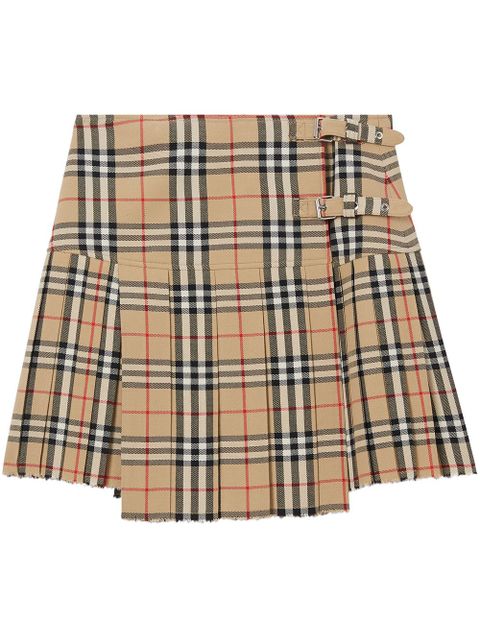 Burberry Vintage Check kilt - Neutrals - zdjęcie produktu nr 1