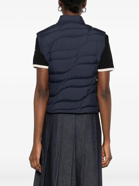 Moncler Huangbiao quilted vest - Blue
