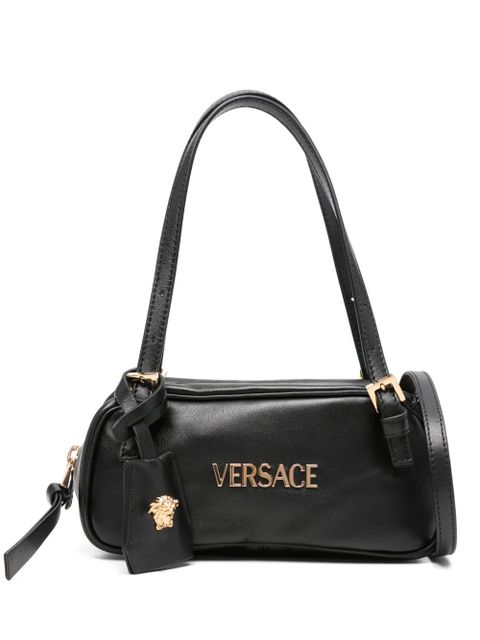 Versace logo-plaque mini bag - Black - zdjęcie produktu nr 1