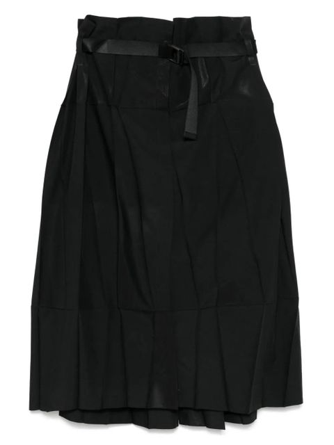 132 5. Issey Miyake pleated skirt - Black - zdjęcie produktu nr 1
