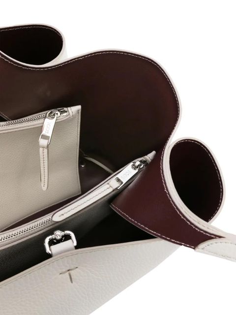 Tod's medium leather tote bag - Grey
