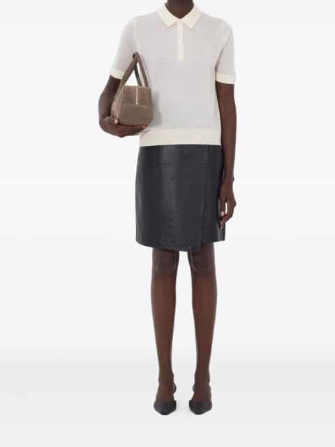 LouLou de Saison Migo ribbed polo shirt - Neutrals - zdjęcie produktu nr 2