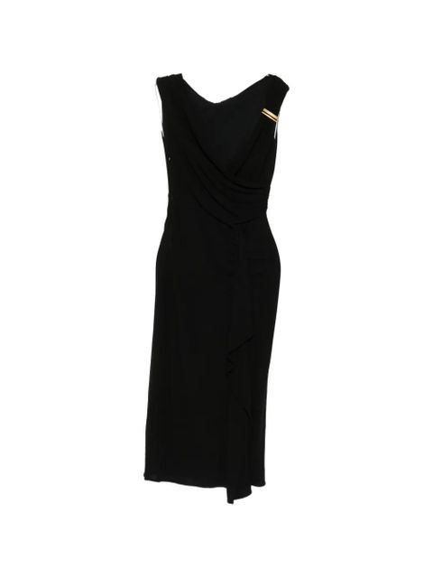 Max Mara metal-detail midi dress - Black - zdjęcie produktu nr 1