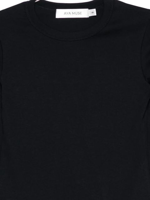 Aya Muse long-sleeve T-shirt - Black