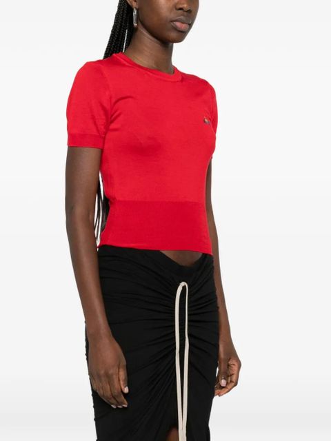 Vivienne Westwood logo-detail T-shirt - Red