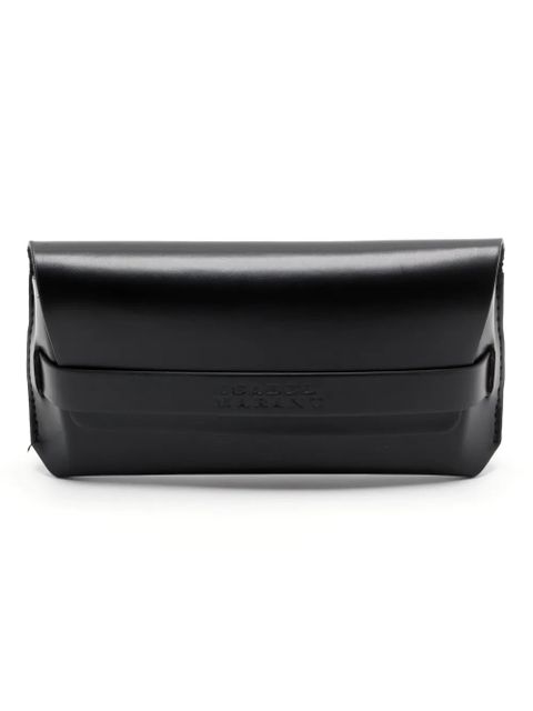 Isabel Marant Eyewear logo-engraved rectangle-frame sunglasses - Black