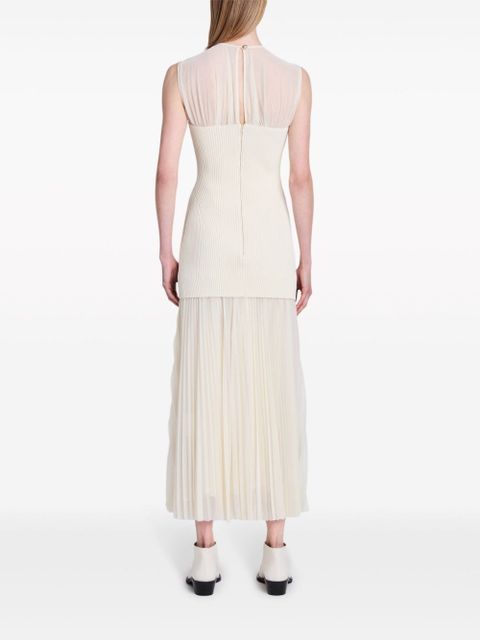 Proenza Schouler Niki semi-sheer dress - Neutrals