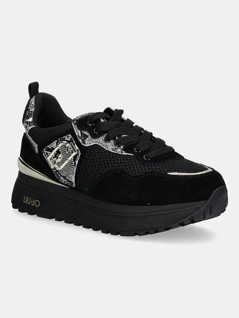 Liu Jo sneakersy LIU JO MAXI WONDER 01 damskie kolor czarny BF5009PX68422222 - zdjęcie produktu nr 1